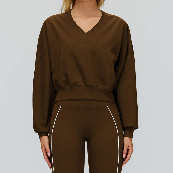 Casual Loose Sports Sweatshirt