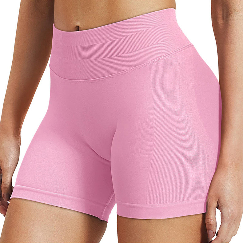High Waist Scrunch Butt Compression Running Shorts